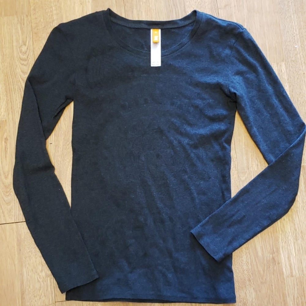 Lucy long sleeve cotton tee with subliminal print